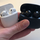 The Liberty Air charging case is one of the smallest we’ve seen, but it’s still noticeably larger than Apple’s AirPod case, and doesn’t feel as nice to use.